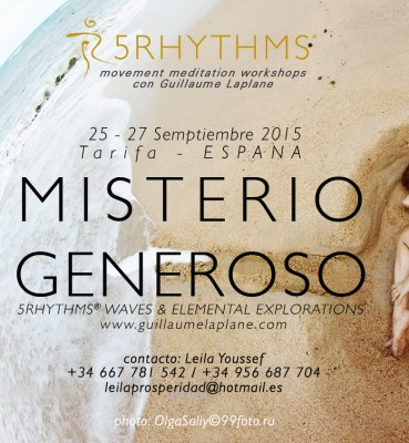 GENEREUX MYSTERE – GENEROUS MYSTERY – MISTERIO GENEROSO | TARIFA – SPAIN | 25th-27th September 2015