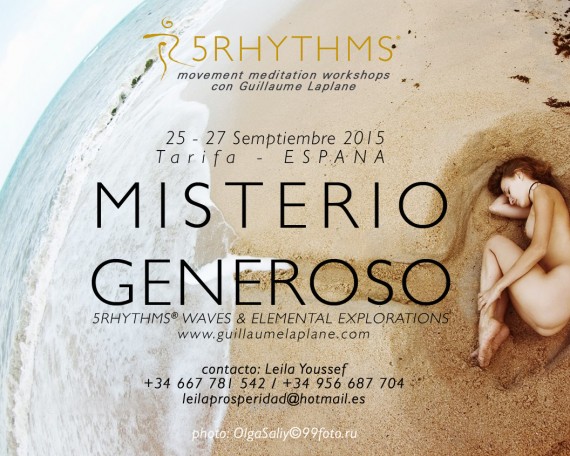 GENEREUX MYSTERE – GENEROUS MYSTERY – MISTERIO GENEROSO | TARIFA – SPAIN | 25th-27th September 2015