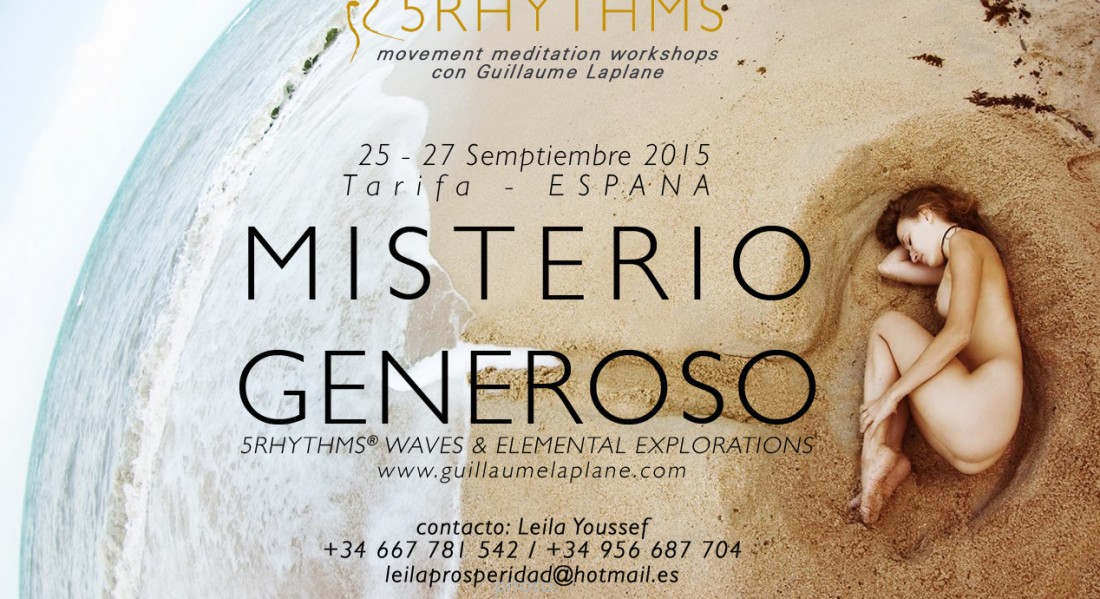 GENEREUX MYSTERE – GENEROUS MYSTERY – MISTERIO GENEROSO | TARIFA – SPAIN | 25th-27th September 2015